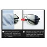 Gafas de sol fotocromaticas estilo + uv400 + lente polarizado marca LIOUMO