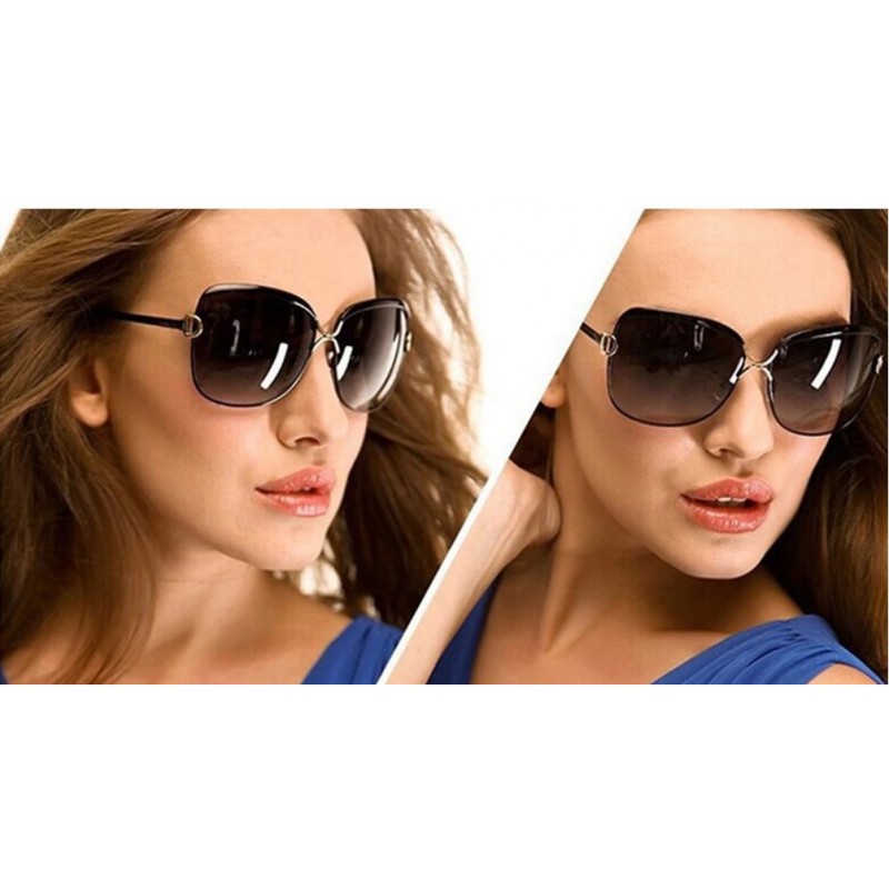 PORPEE Gafas de Sol Mujer Polarizadas, 2021 Gafas de Sol Moda con  Tecnología de Incrustación de Diamante - Lentes… - Modo Moda