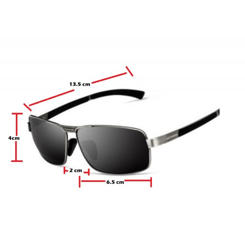 Gafas de sol para Hombre polarizadas + UV400 Modelo 2490 Marca Veithdia