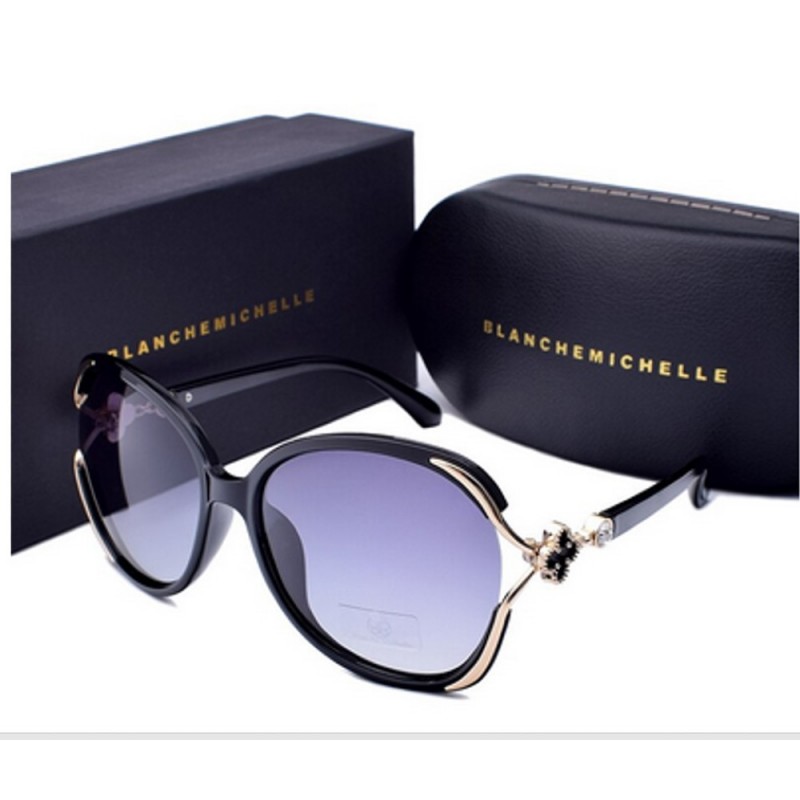 Gafas de sol polarizadas para mujer, gafas de sol de moda de alta calidad,  gafas de sol elegantes de diseñador de la serie HZ