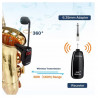 Microfono Inalambrico UHF Para Instrumentos Musicales Modelo Premium