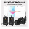 Microfono inalambrico XTUGA CM2 Camaras de Video, Celulares, Conferencias