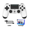 Control joystick inalámbrico/ Alambrico PC/PS4/Slim/Pro Color Blanco