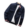 Chaqueta Hombre Holgada - Ligera Manga Larga - Ribete Rayas - Estilo Casual/Oficina